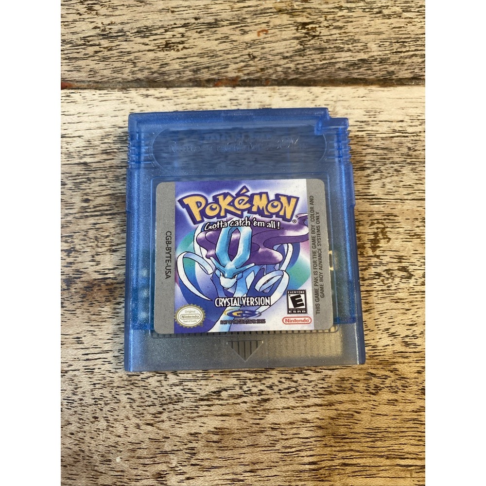 Nintendo Pokémon Crystal Version Nintendo Game Boy Color Role Playing NTSC-U/C …